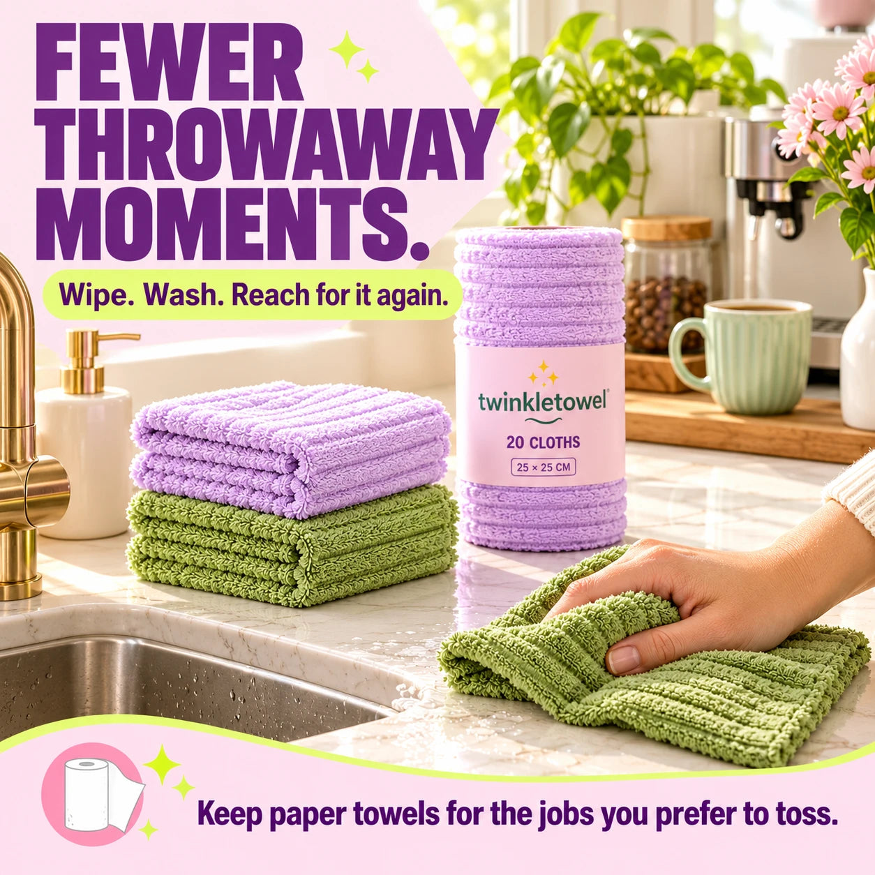 A reusable routine with fewer throwaway moments